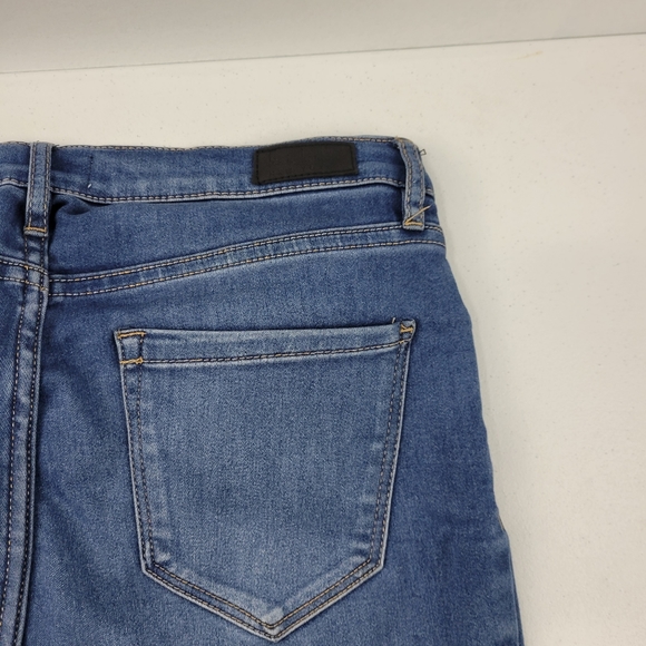Nicole Miller jeans soho high rise skinny 822 size 10 denim blue  30x29 - Picture 10 of 13